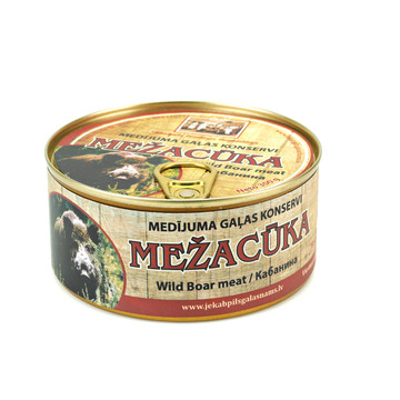 CANNED WILD BOAR MEAT