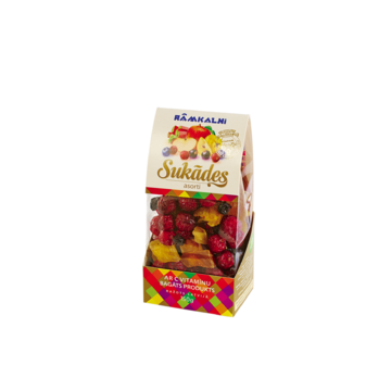 CANDIED FRUITS - MIX, 150G IN PLASTIC BAG