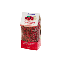 Candied big cranberries, 500g in plastic bag
