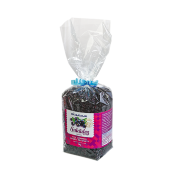 CANDIED BLACK CURRANT, 1KG IN PLASTIC BAG