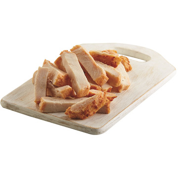 ROASTED CHICKEN BREAST FILLET IN STRIPS, IQF