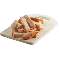 Roasted chicken breast fillet in strips, IQF
