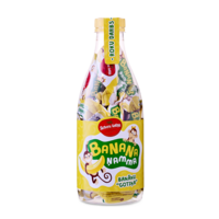 Milk sweet "Skrīveru gotiņa" with banana "Banana Ņamma", 500g