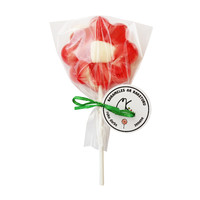 Lollipop flower «Strawberry»