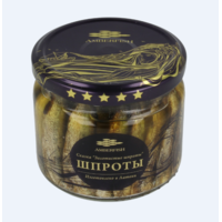 SMOKED SPRATS IN TRANSPARENT LID (CANPEEL)