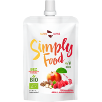 Sunroot, apple and raspberry puree "Simply Food"