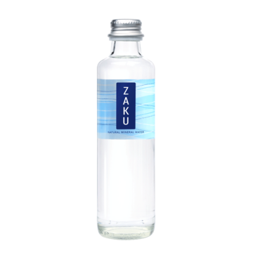 NATURAL MINERAL WATER ZAKU 250 ML STILL GLASS