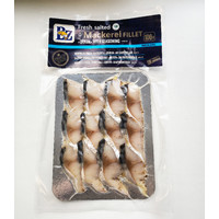Fresh salted mackerel fillet “Queen” with seasoning