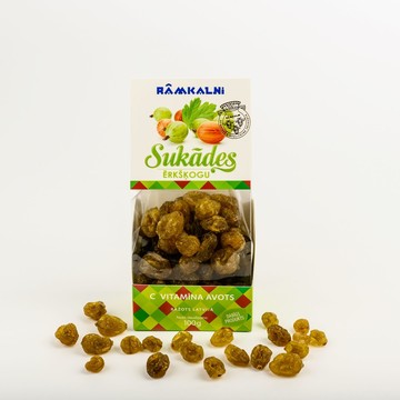 CANDIED GOOSEBERRIES, 100G