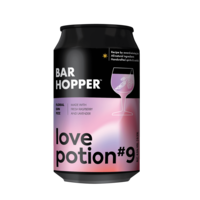 BAR HOPPER gin fizz with raspberry and lavanda, 4.5%