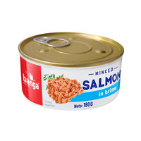 Minced salmon in brine 180g