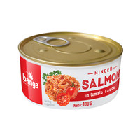 Minced salmon in tomato sauce 180g