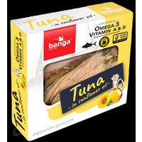 Tuna in sunflower oil 120g TR