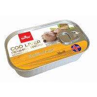 Cod liver with bay leaf and black pepper 115g