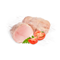 Boiled ham roulade