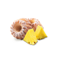 Muffin "Zafira" with pineapple slices